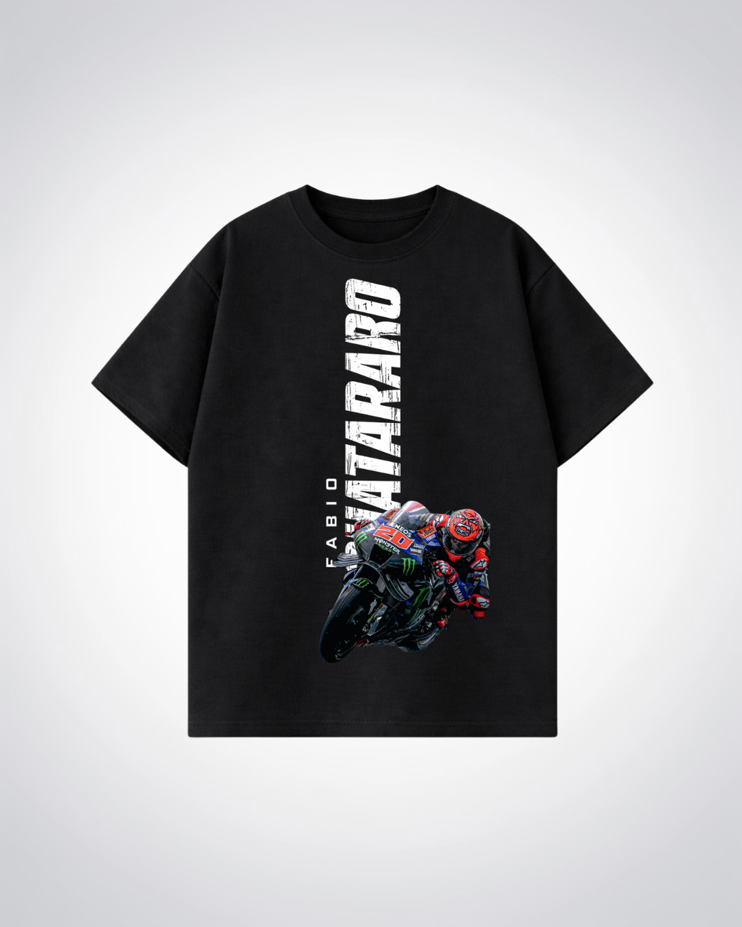 Quatararo Race Style Oversized Shirt