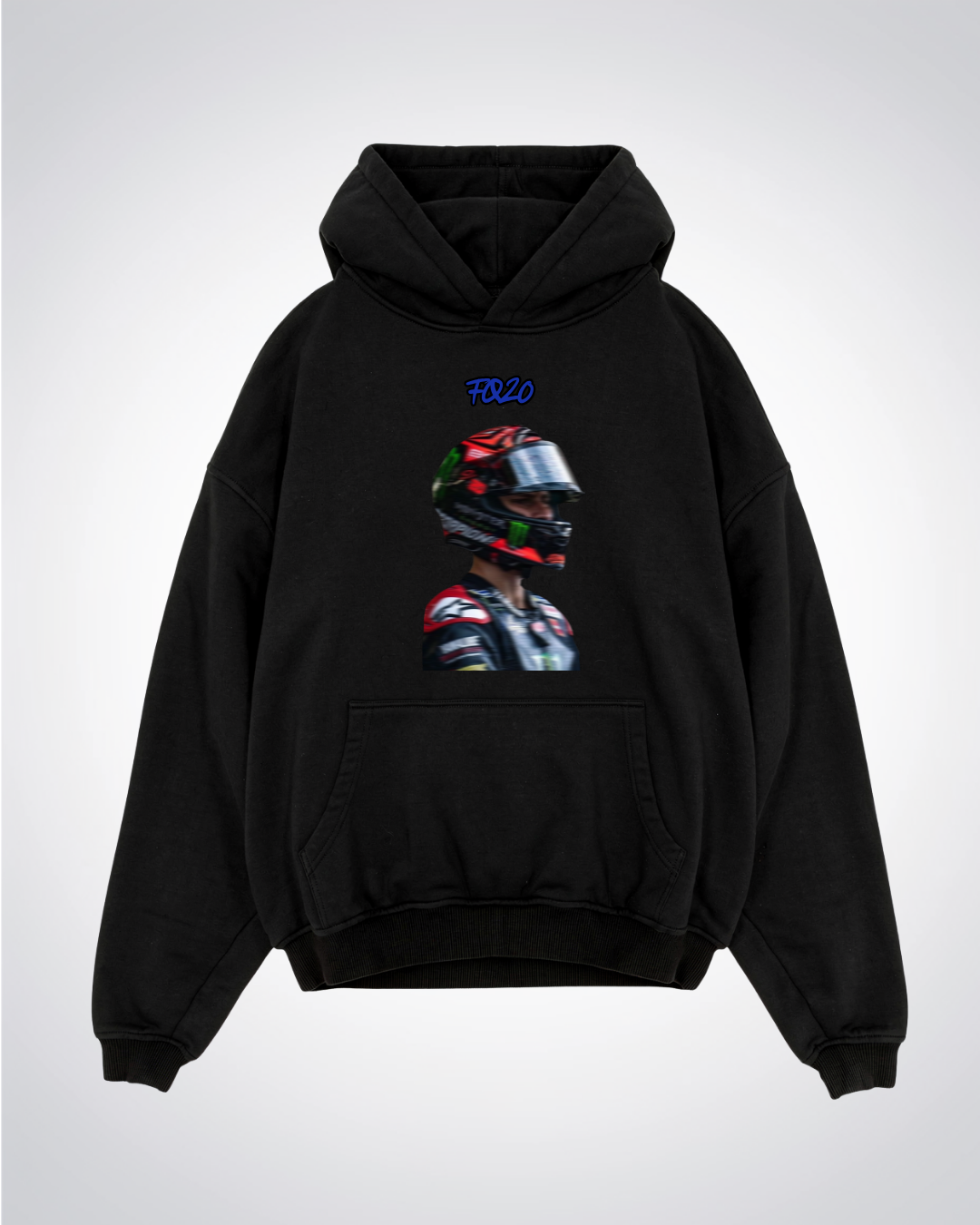 FQ20 blured Oversized Hoodie