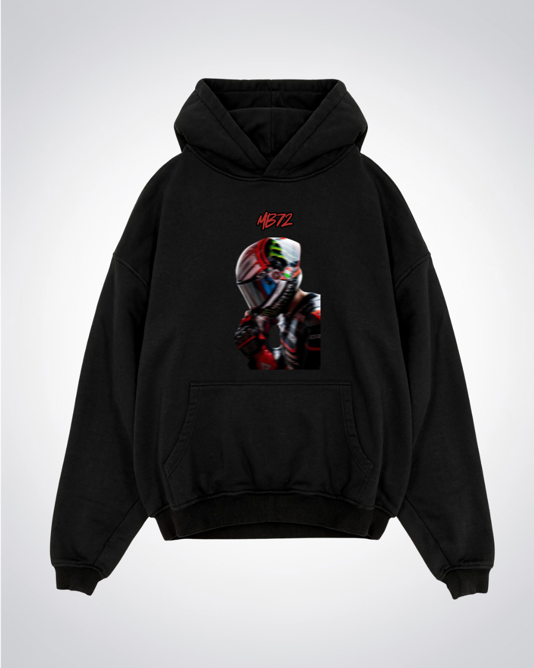 MB72 blured Oversized Hoodie