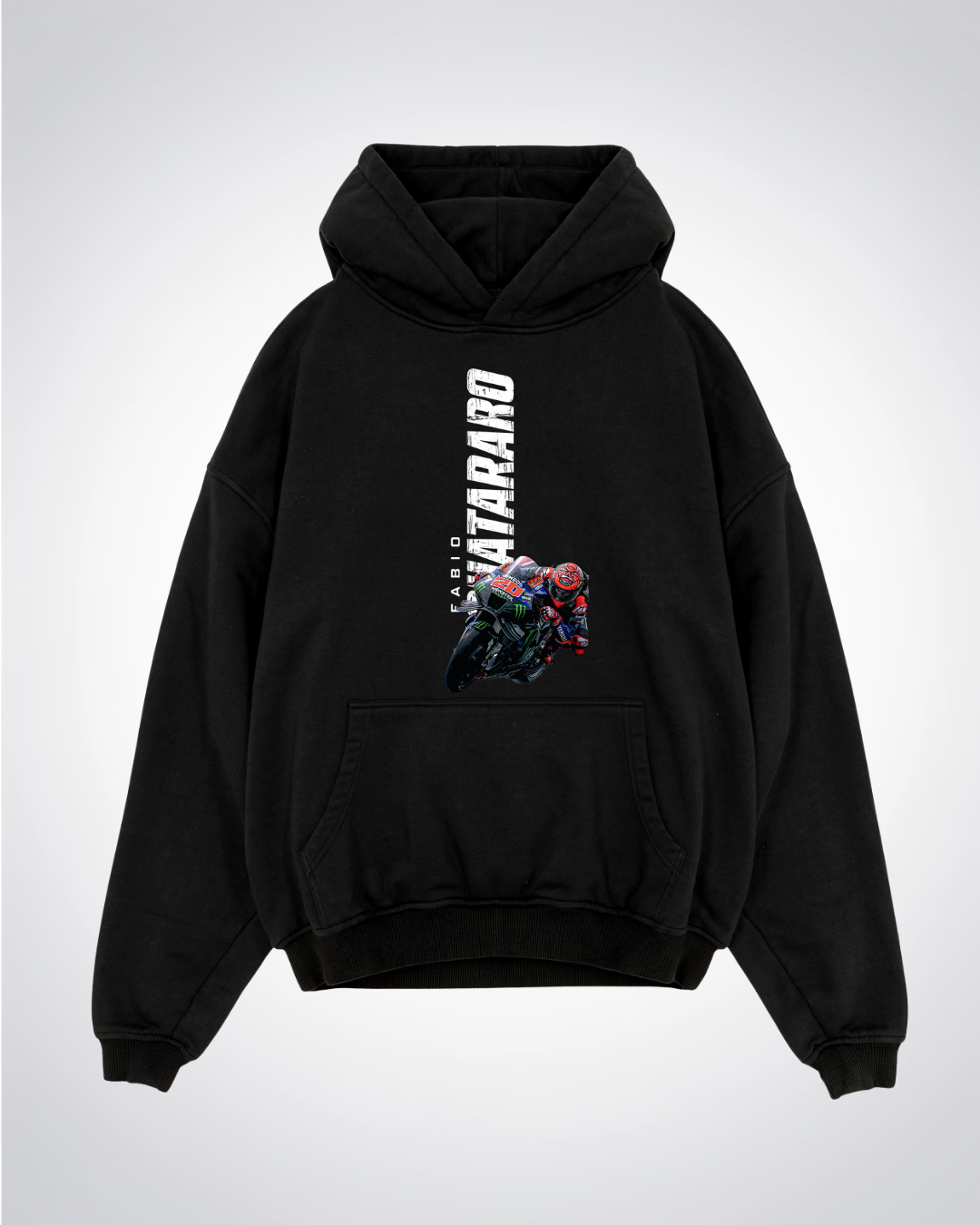Quatararo Race Style Oversized Hoodie