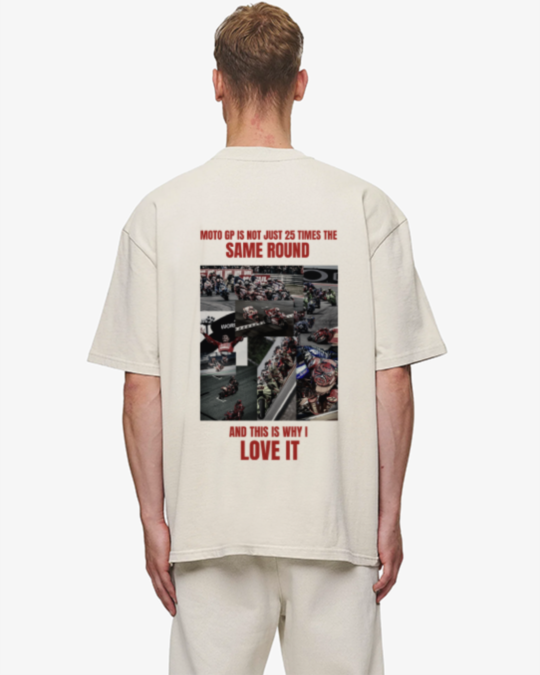 Not just the same round Oversized Shirt