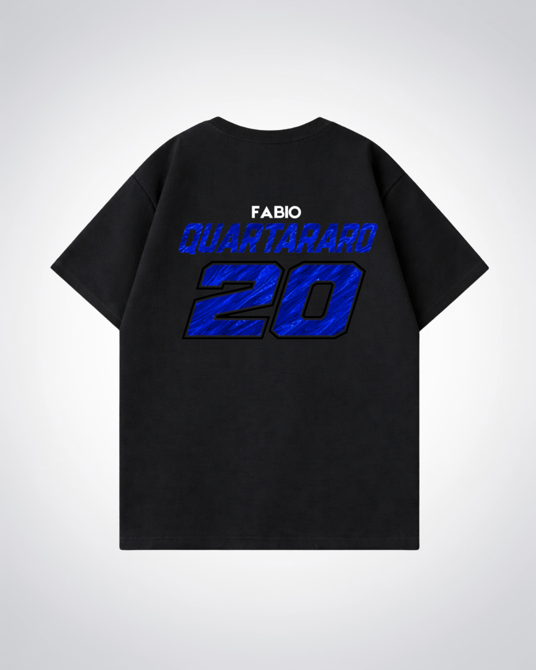 Quatararo Trikot Oversized Shirt - Black Back (Designed)