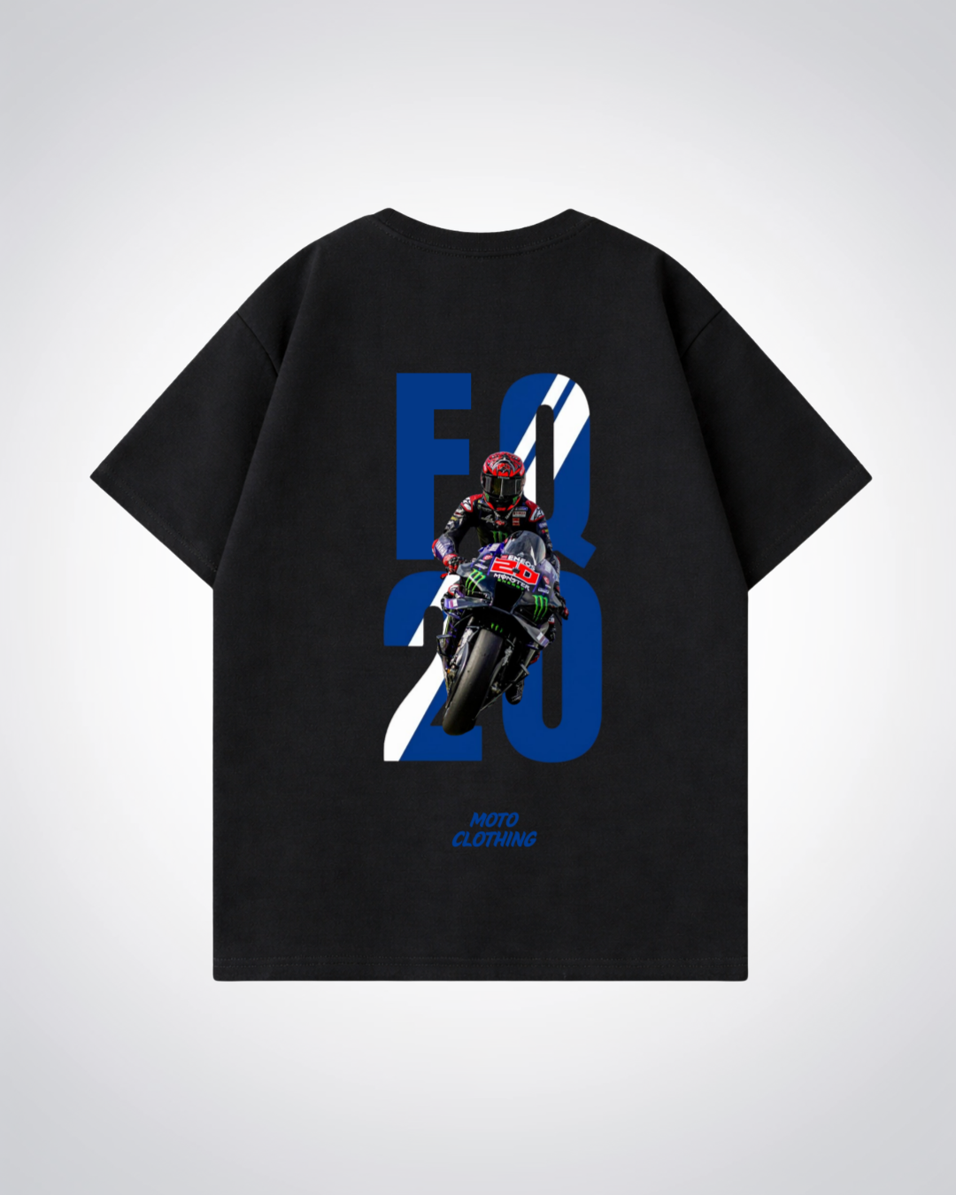 FQ20 Oversized Shirt - Black Back (Designed)