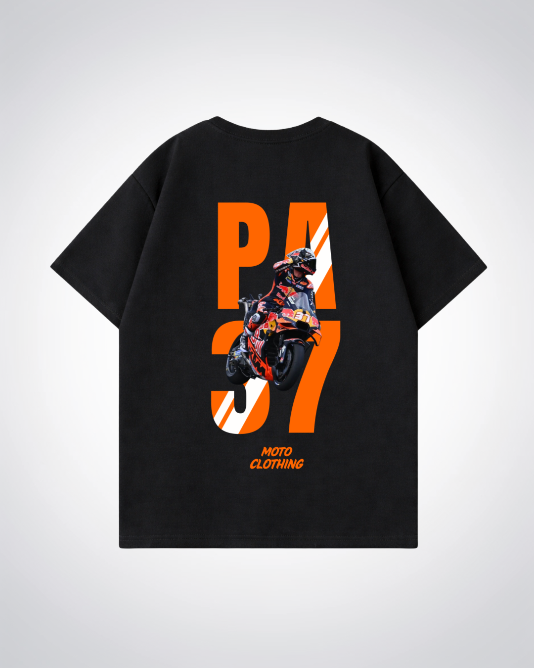 PA37 Oversized Shirt - Black Back (Designed)