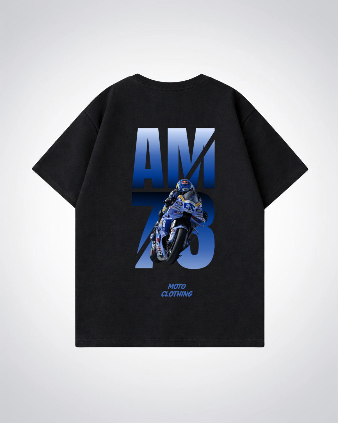 AM73 Oversized Shirt - Black Back (Designed)
