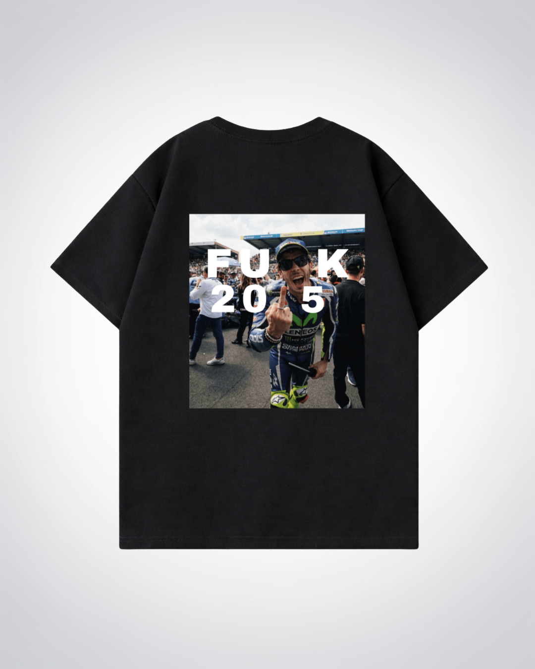 Oversized Shirt - Black Back (Designed)