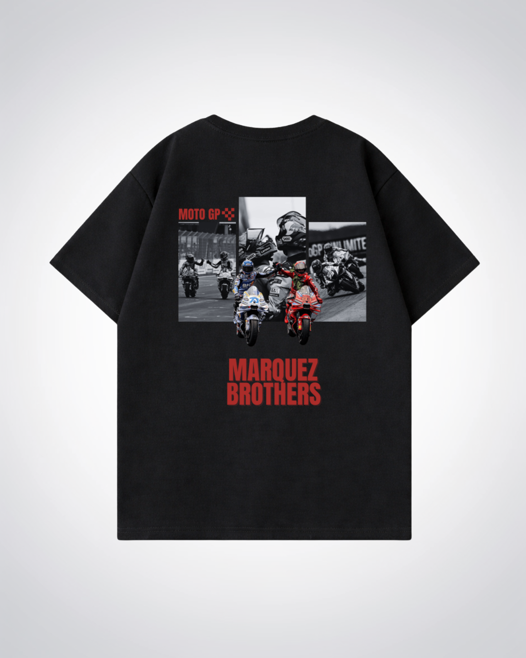 Marquez Brothers Oversized Shirt - Black Back (Designed)
