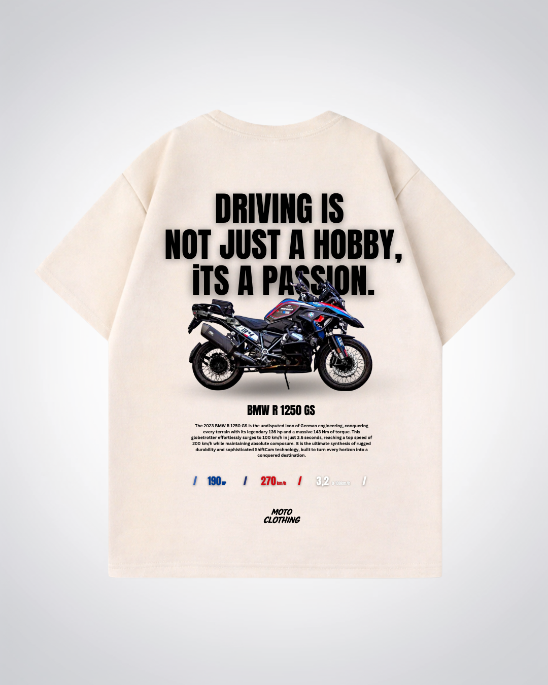 Driving is a passion Oversized Shirt