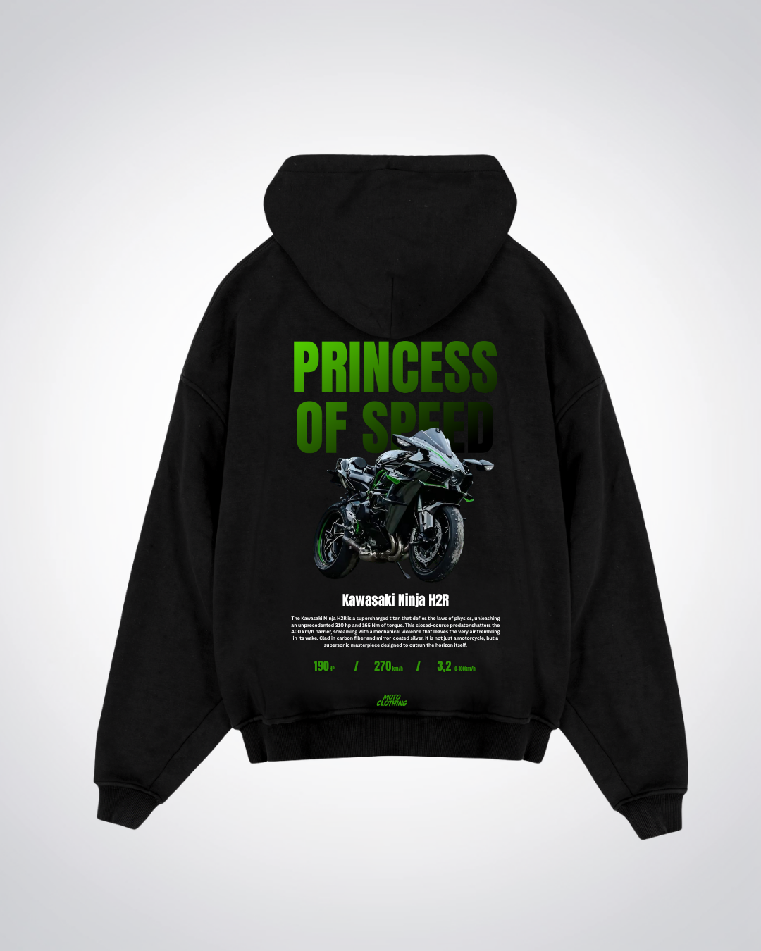 Princess of Speed Oversized Hoodie