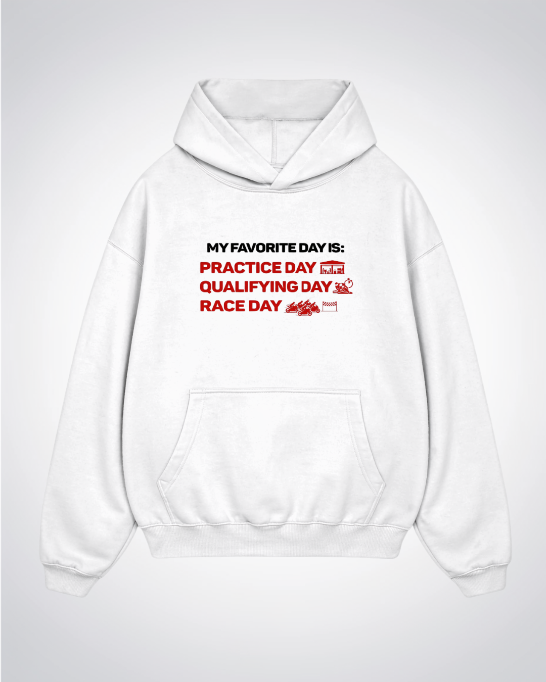 Favourite Day  Oversized Hoodie