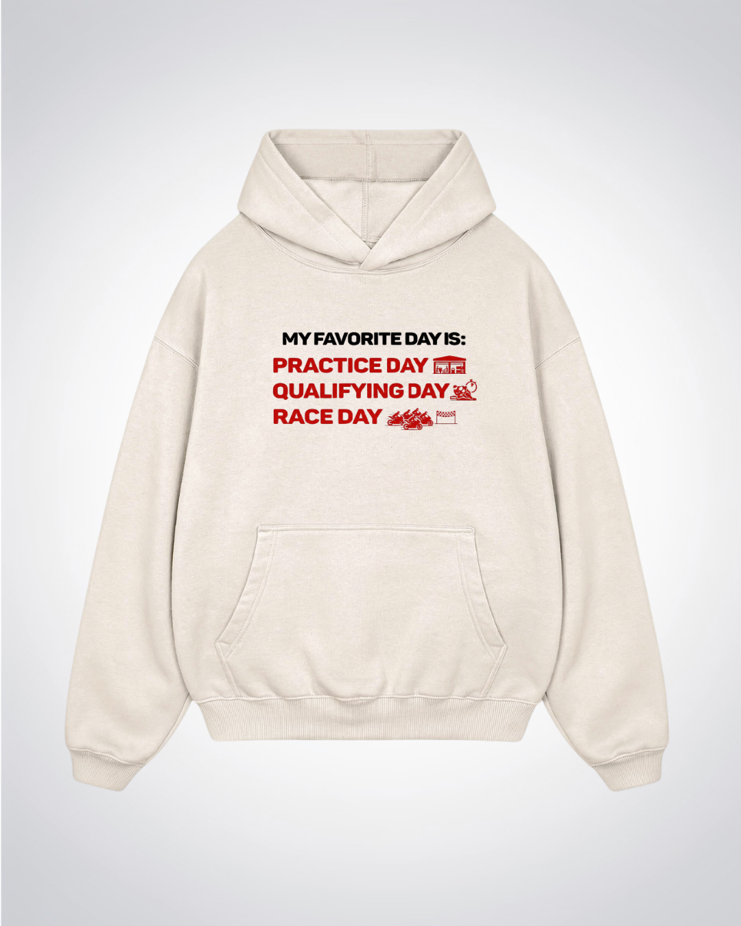 Favourite Day  Oversized Hoodie