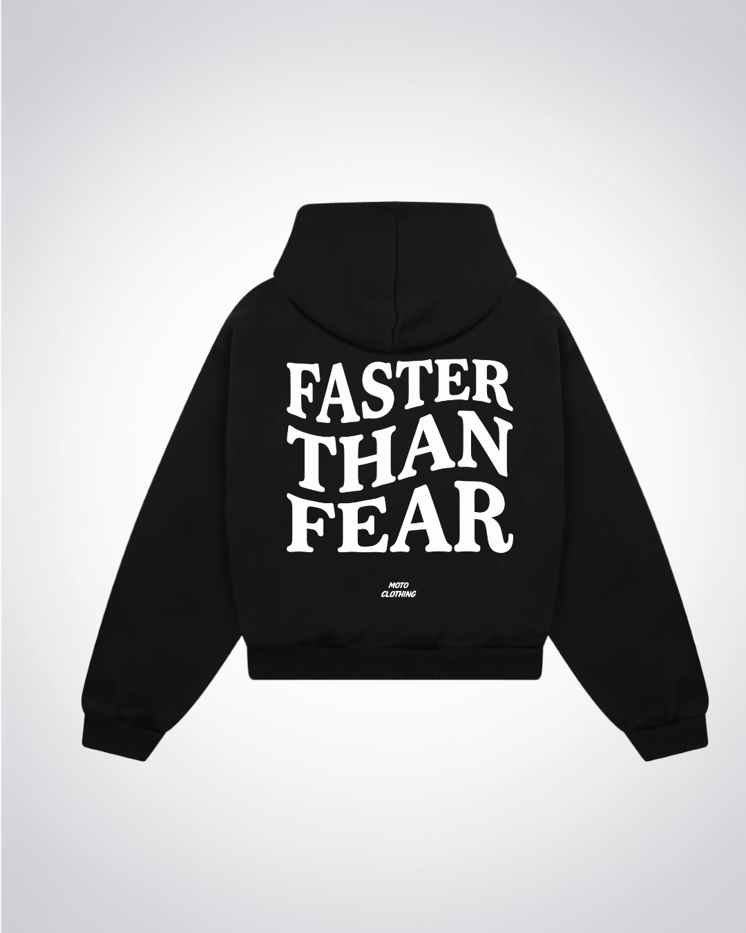 Faster than Fear Oversized Hoodie