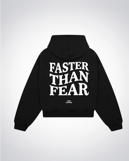 Faster than Fear Oversized Hoodie