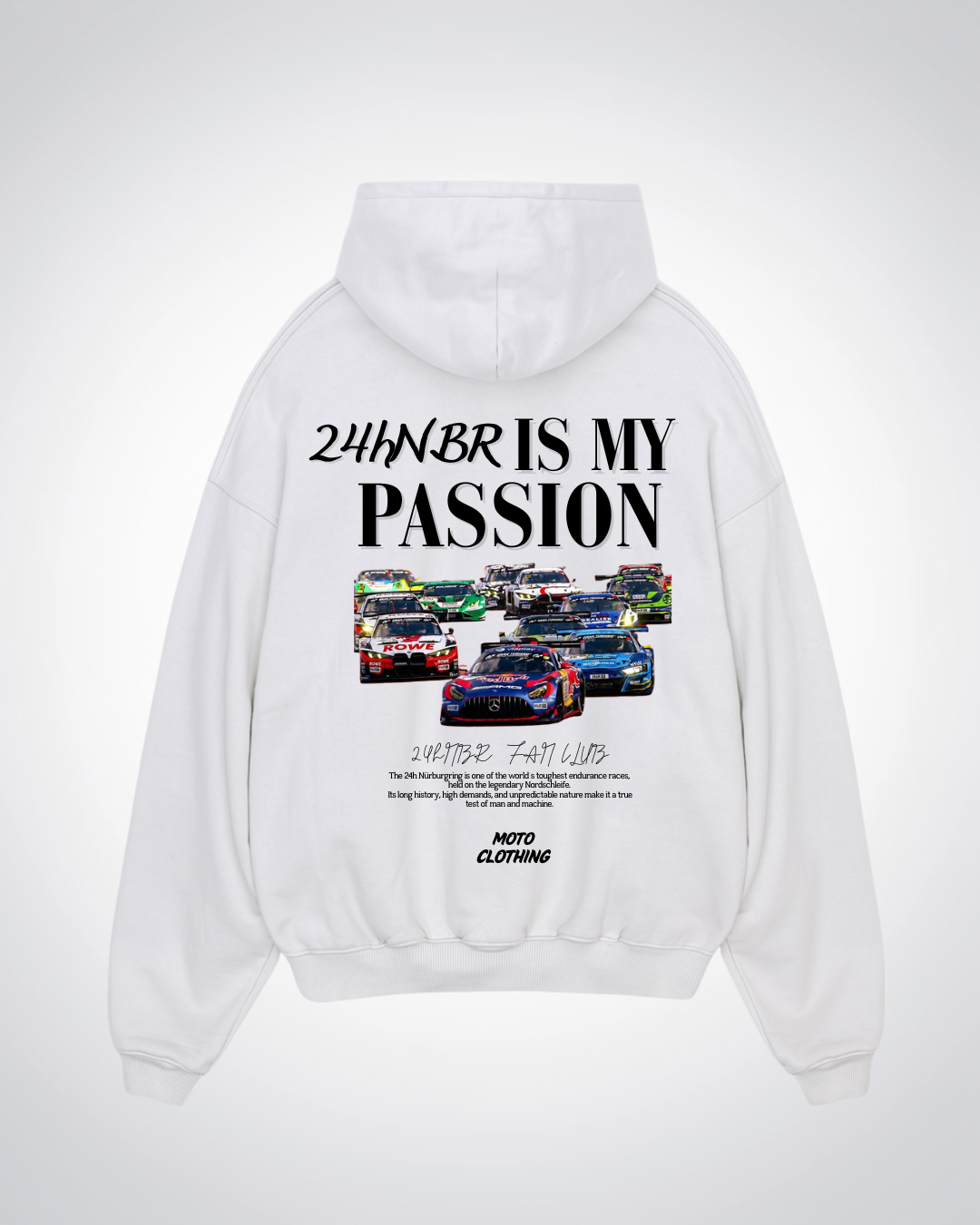 24HNBR Is my Passion Oversized Hoodie