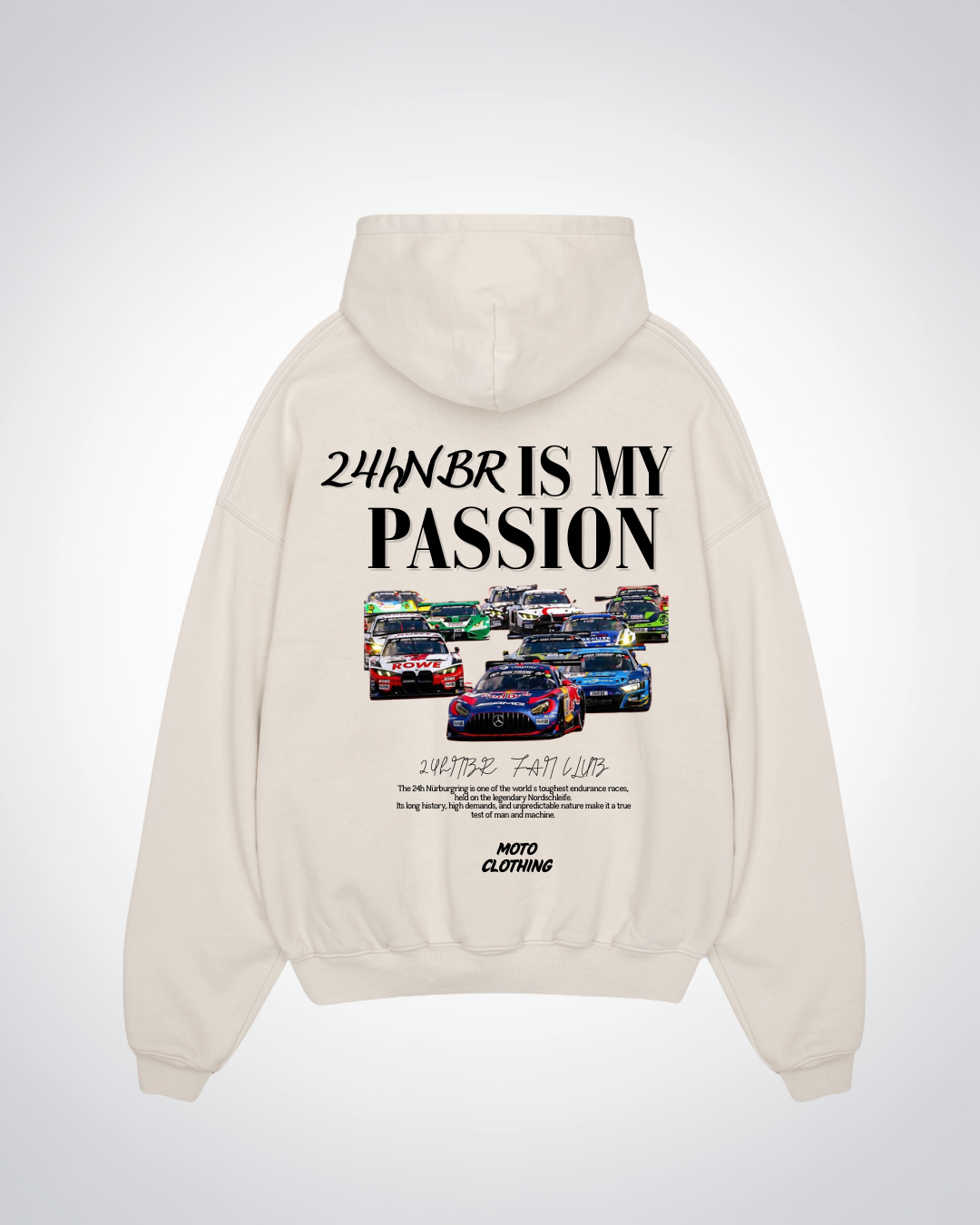 24HNBR Is my Passion Oversized Hoodie