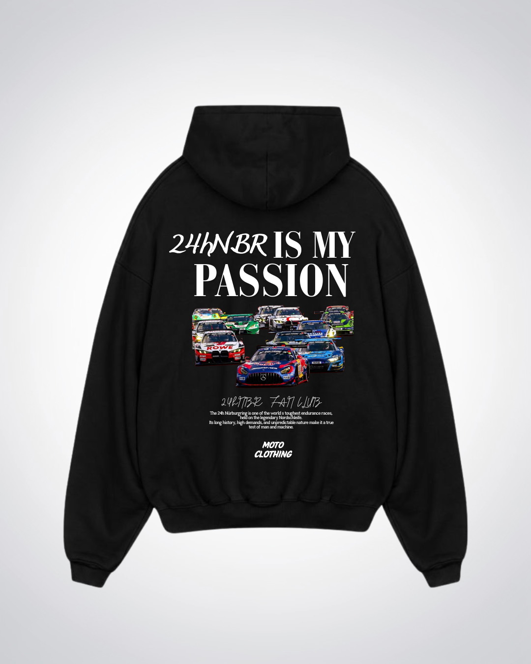 24HNBR Is my Passion Oversized Hoodie