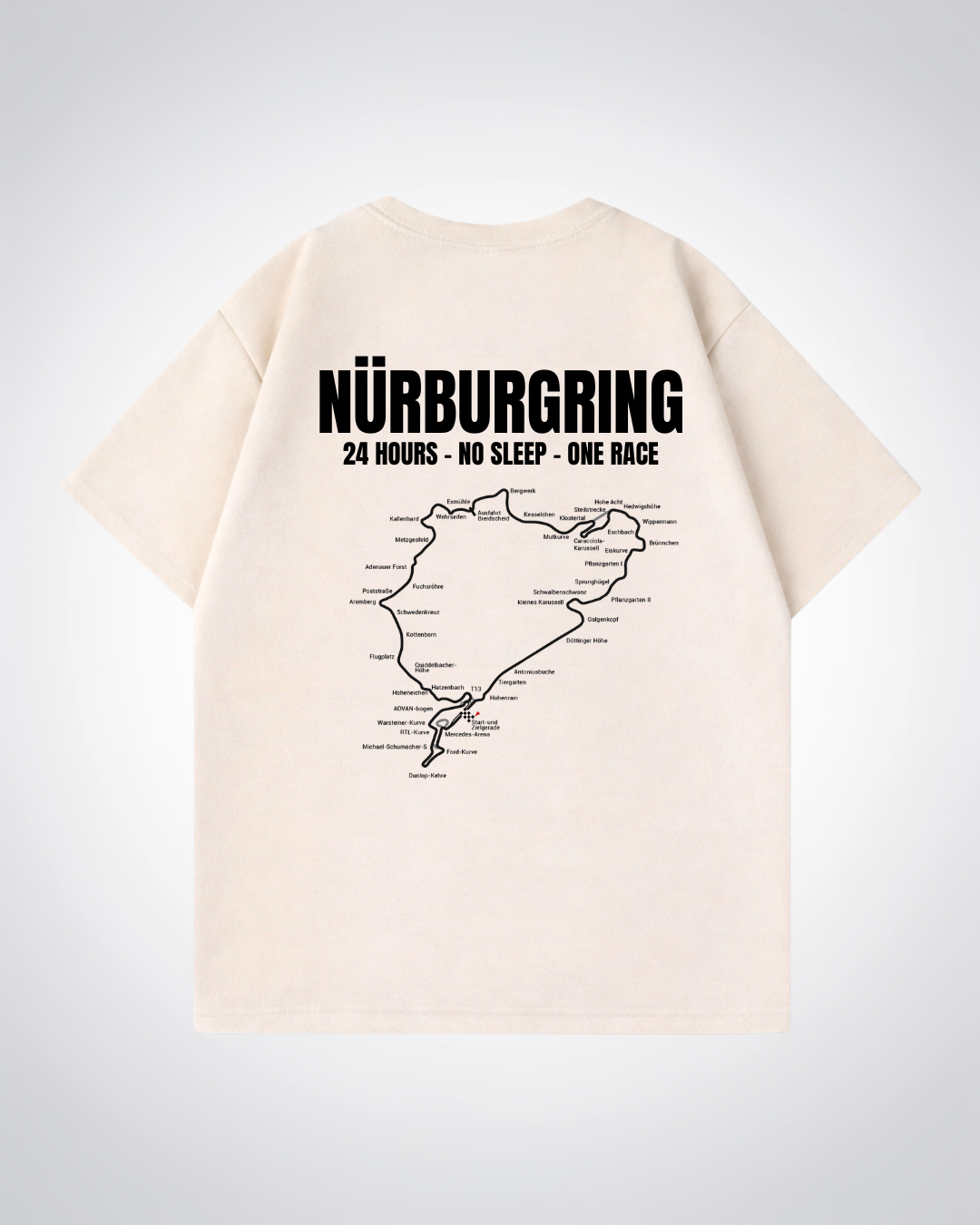 Nürburgring No Sleep Oversized Shirt