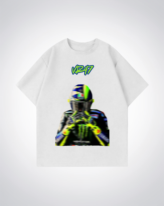 VR47 blured Oversized Shirt