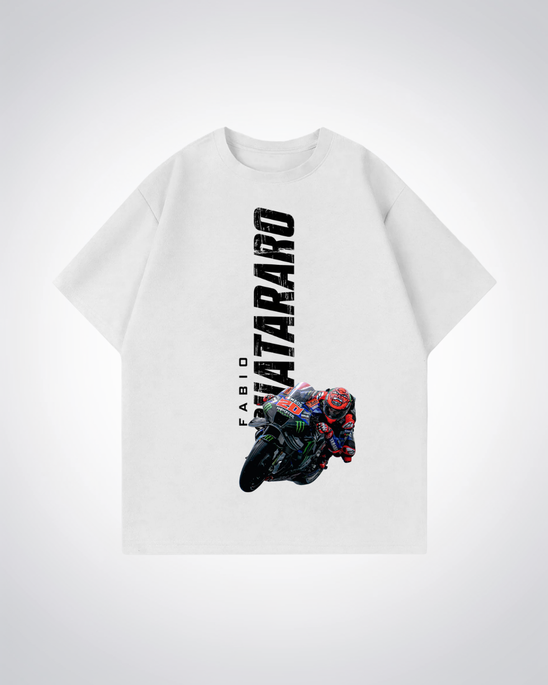 Quatararo Race Style Oversized Shirt