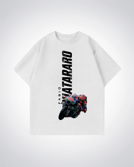 Quatararo Race Style Oversized Shirt