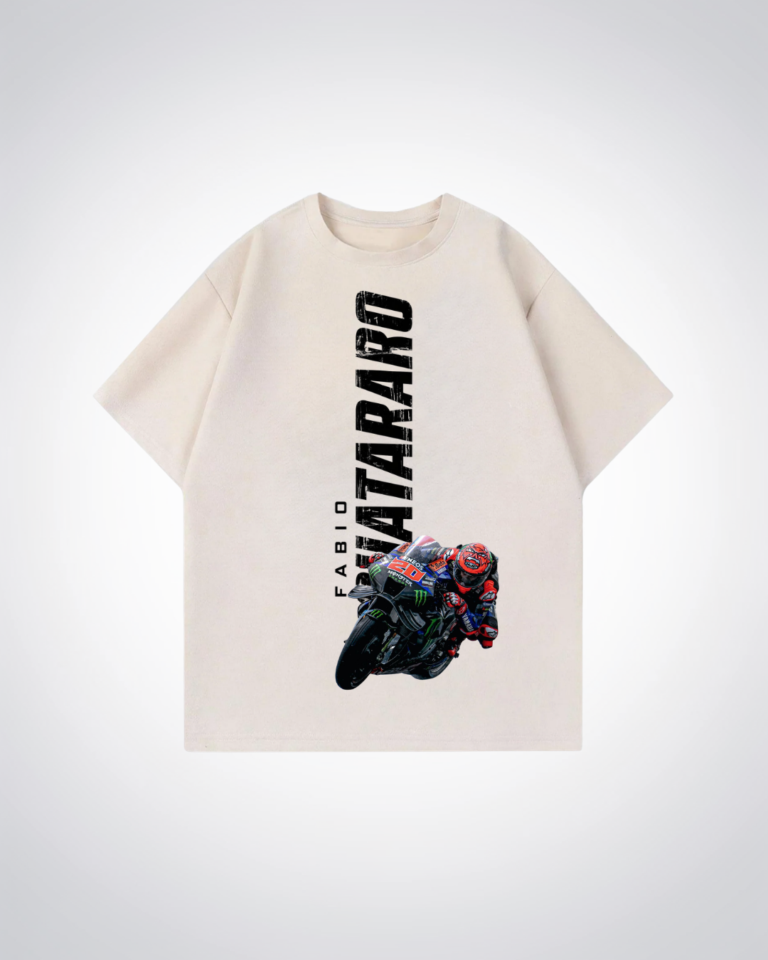 Quatararo Race Style Oversized Shirt
