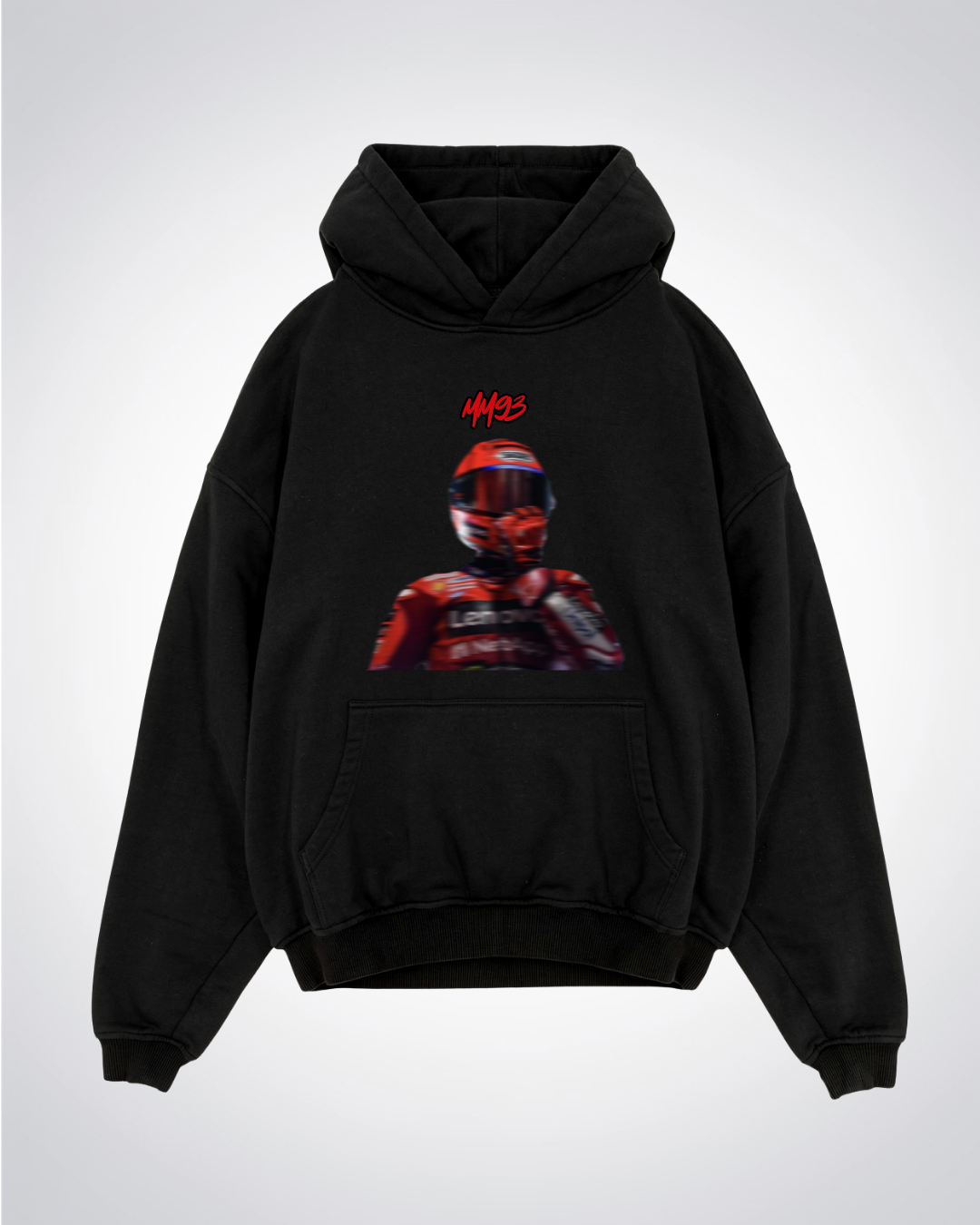 MM93 blured Oversized Hoodie