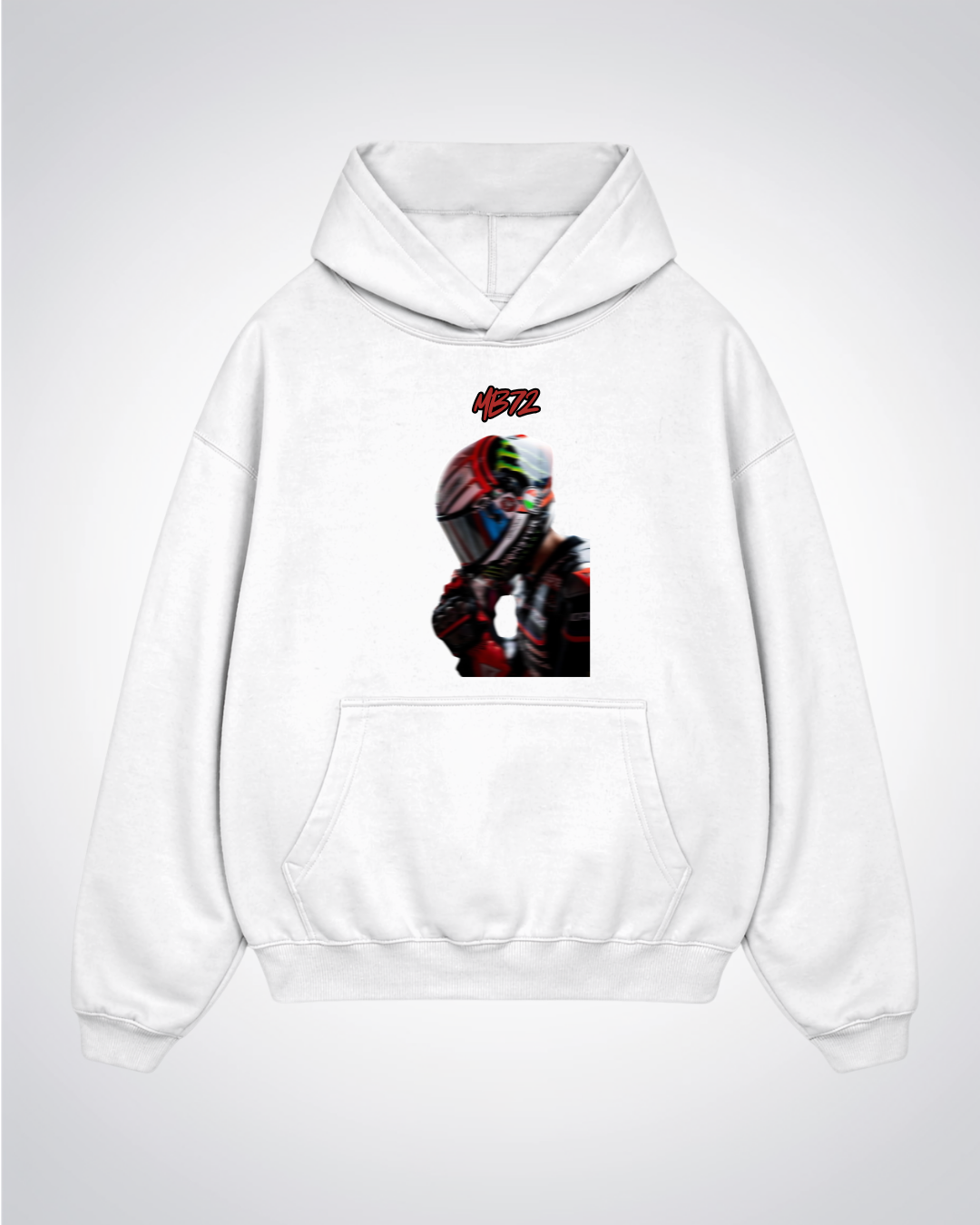 MB72 blured Oversized Hoodie