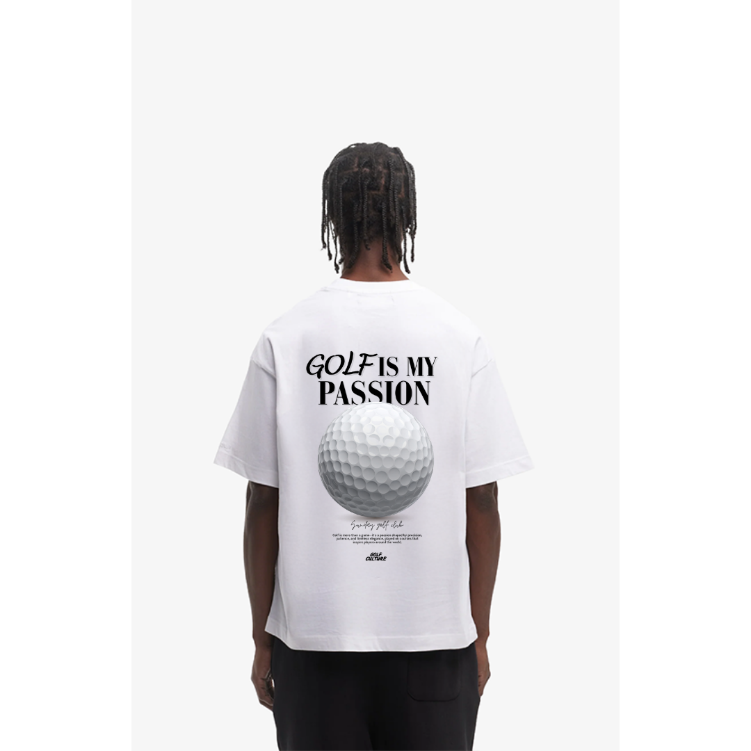 Golf is my passion Oversized Shirt
