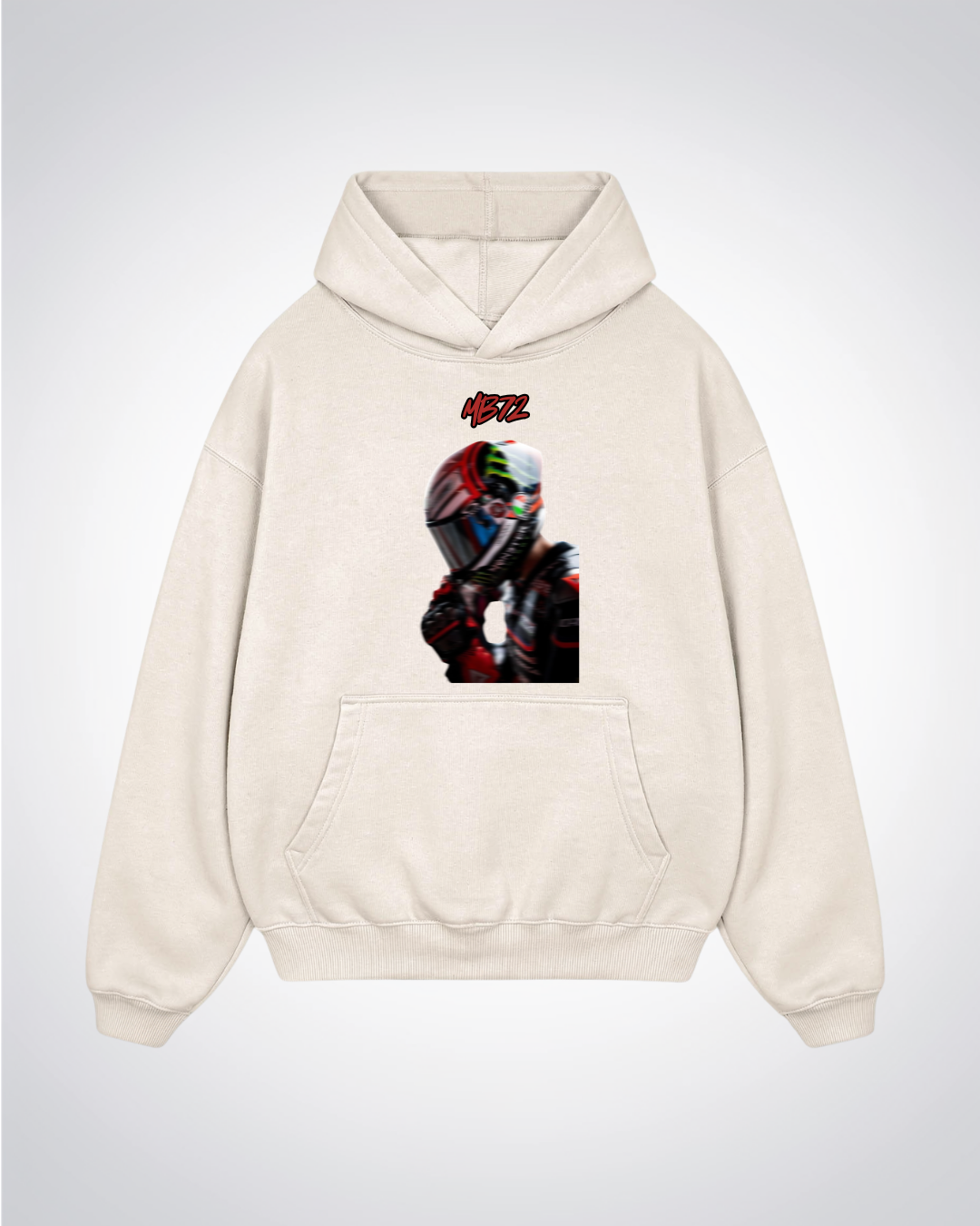MB72 blured Oversized Hoodie