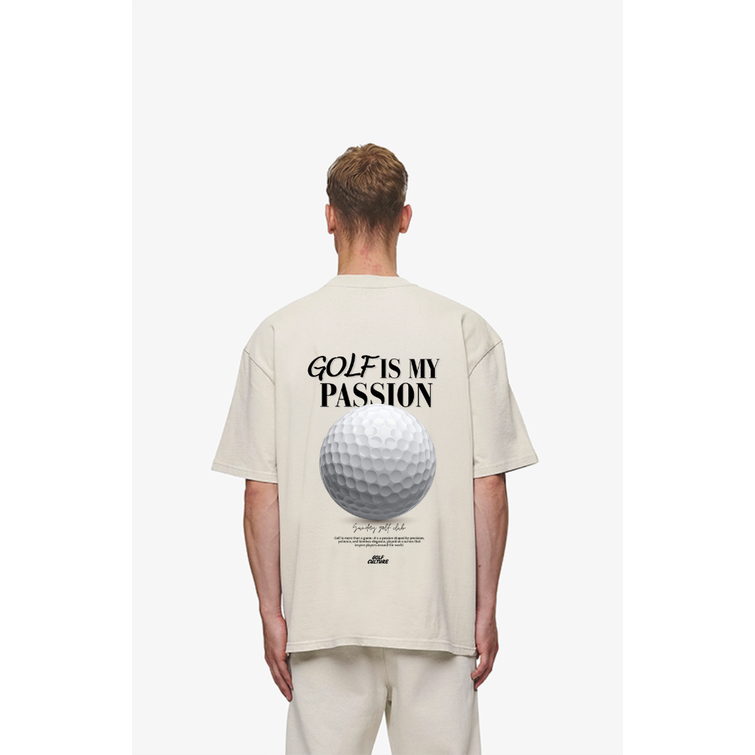 Golf is my passion Oversized Shirt