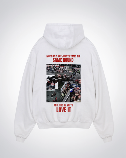 Not Just the same Round Oversized Hoodie