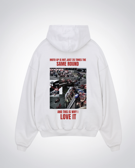 Not Just the same Round Oversized Hoodie