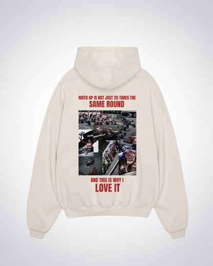 Not Just the same Round Oversized Hoodie