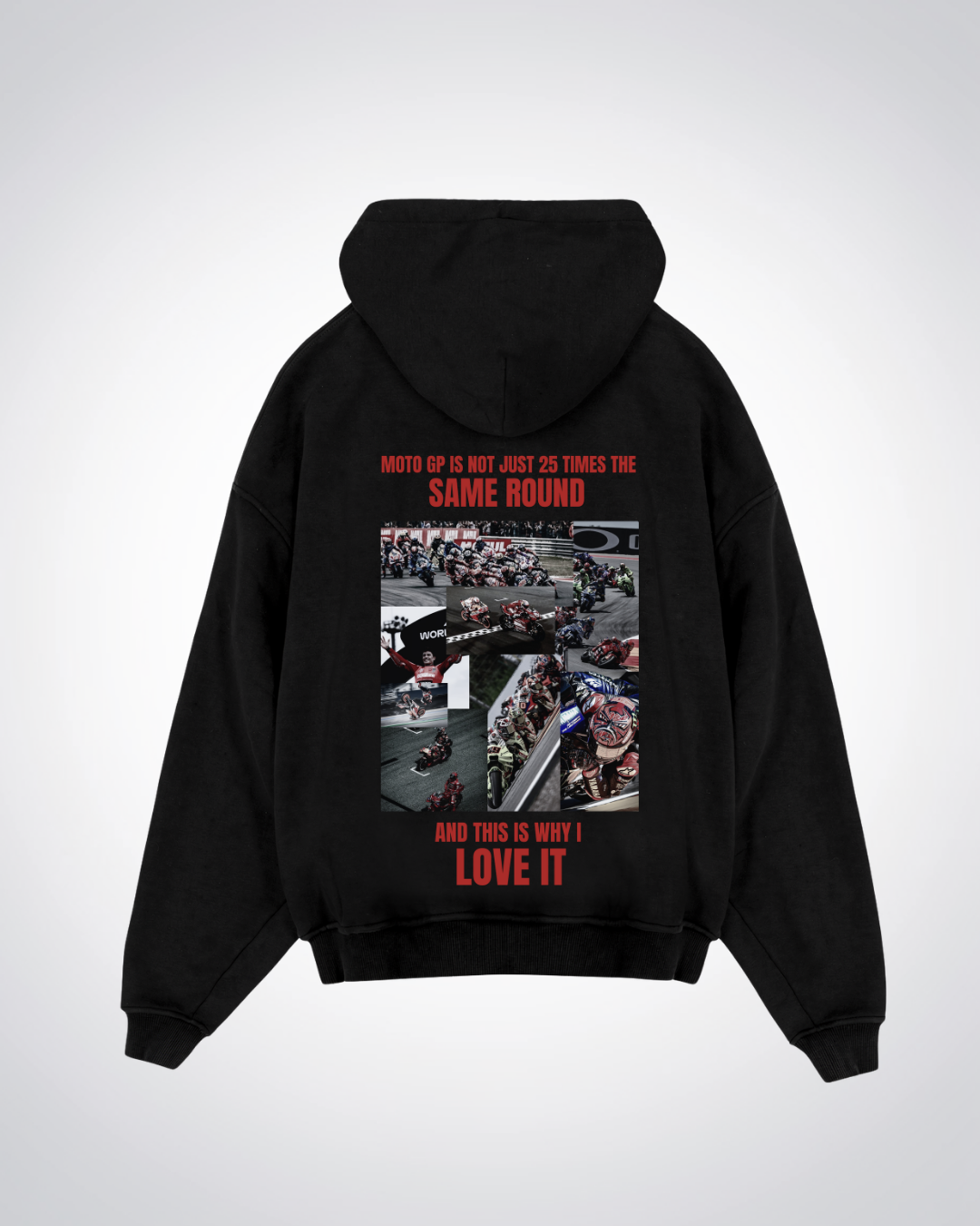 Not Just the same Round Oversized Hoodie