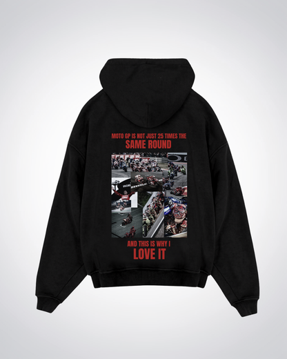 Not Just the same Round Oversized Hoodie