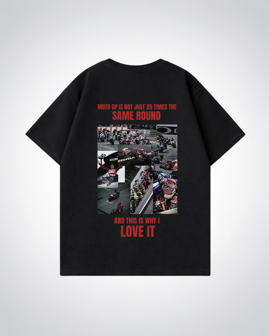 Not just the same round Oversized Shirt