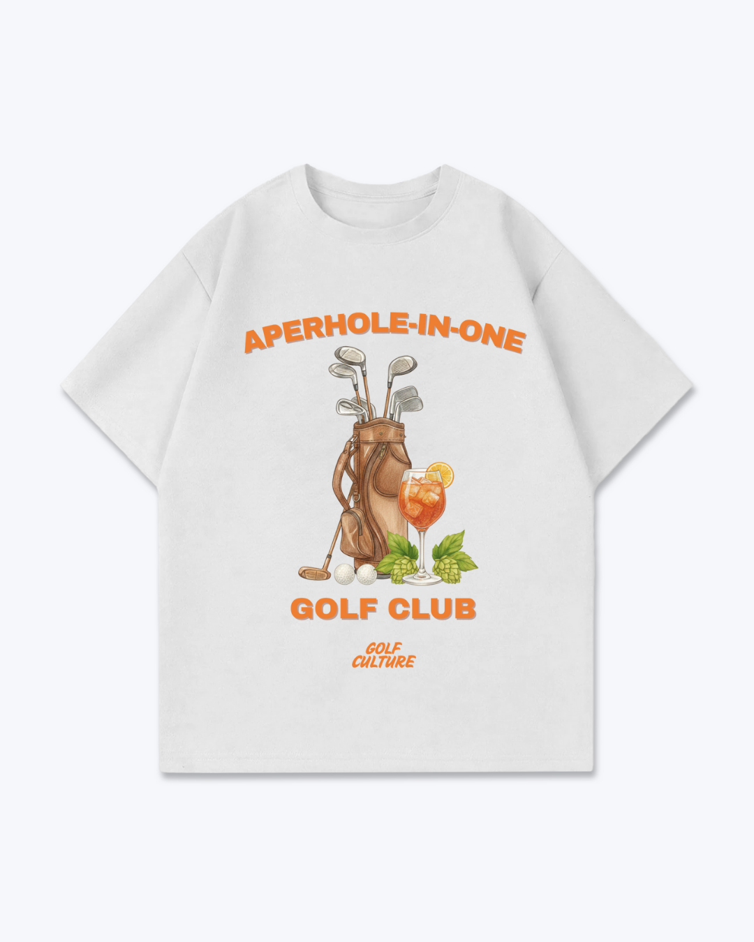 Aperhole-in-one Oversized Shirt