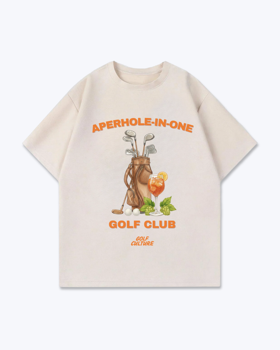 Aperhole-in-one Oversized Shirt