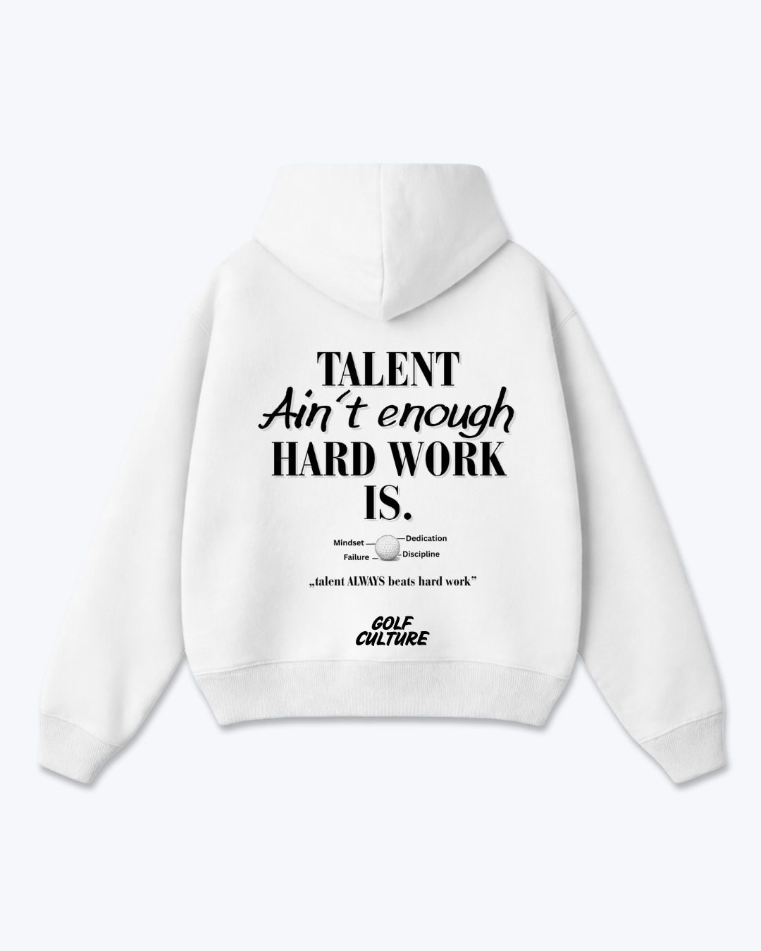 Talent Aint enough Oversized Hoodie