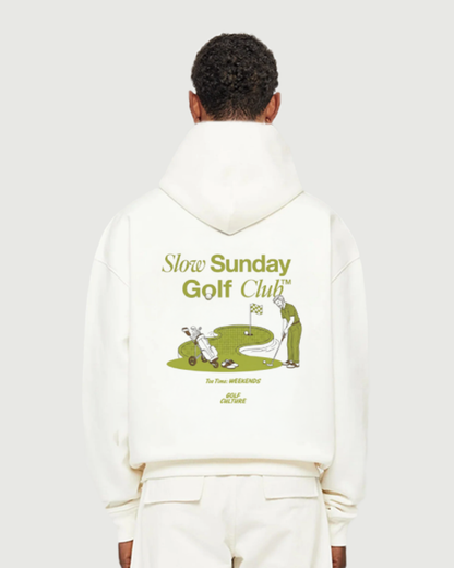 Slow Sunday Golf Club 2 Oversized Hoodie