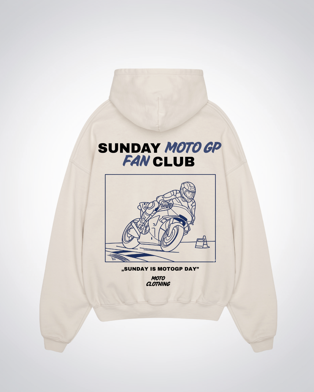 Sunday MotoGP Fan Club Oversized Hoodie