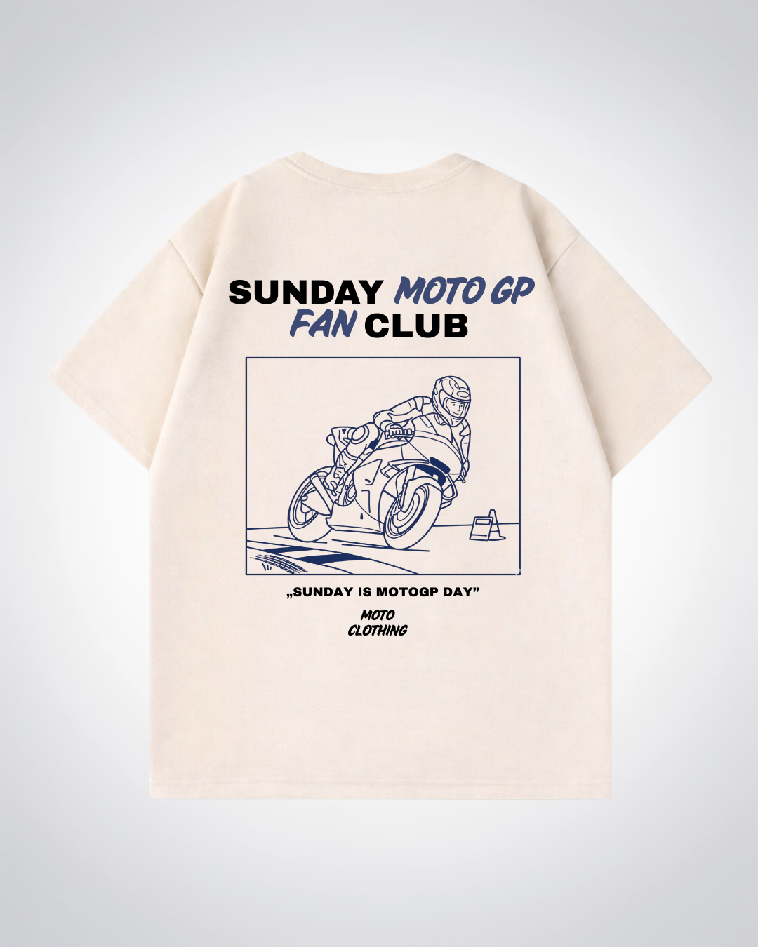 Sunday MotoGP Fan Club Oversized Shirt