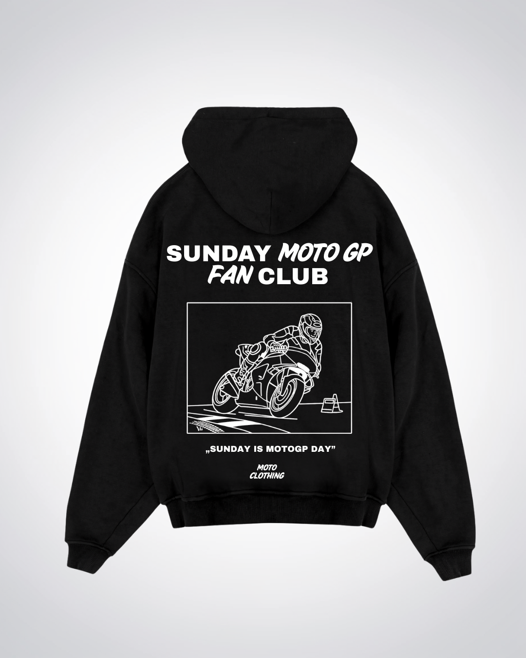 Sunday MotoGP Fan Club Oversized Hoodie