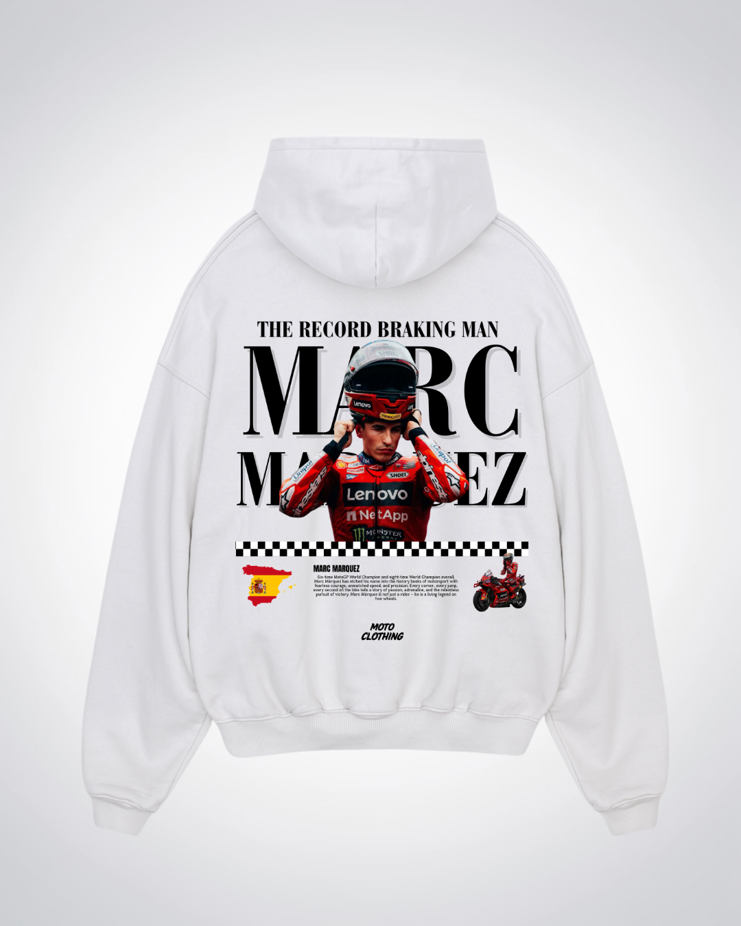Marc Marquez Oversized Hoodie