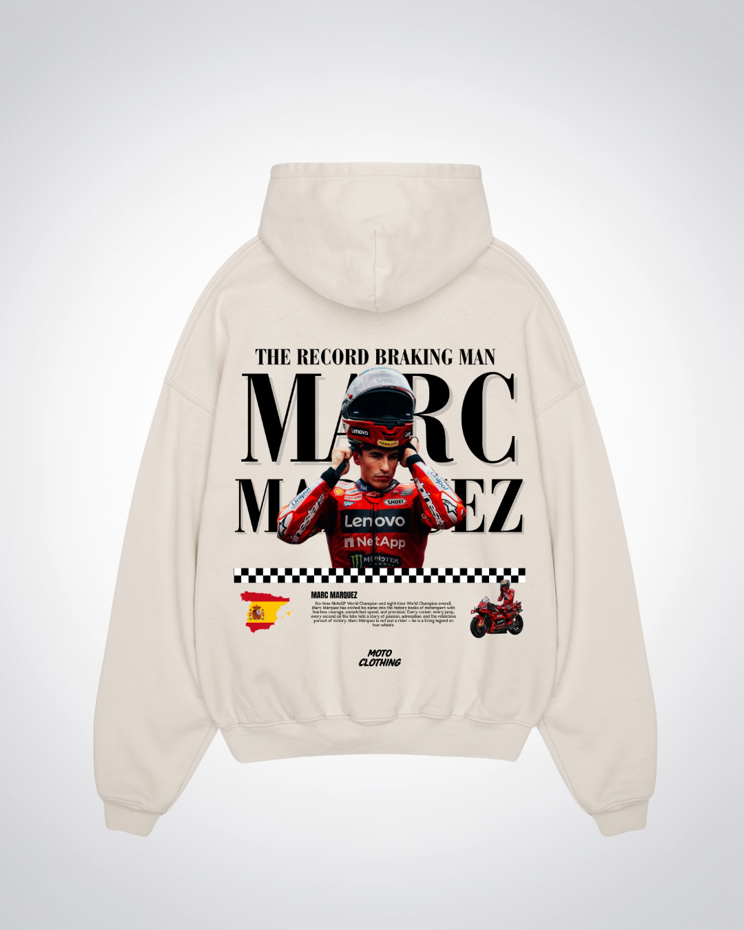 Marc Marquez Oversized Hoodie