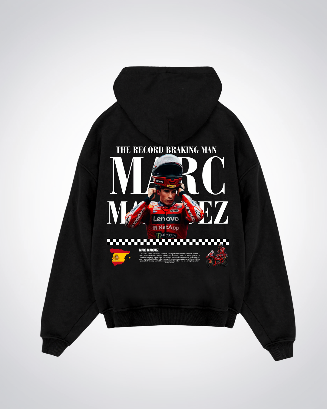 Marc Marquez Oversized Hoodie
