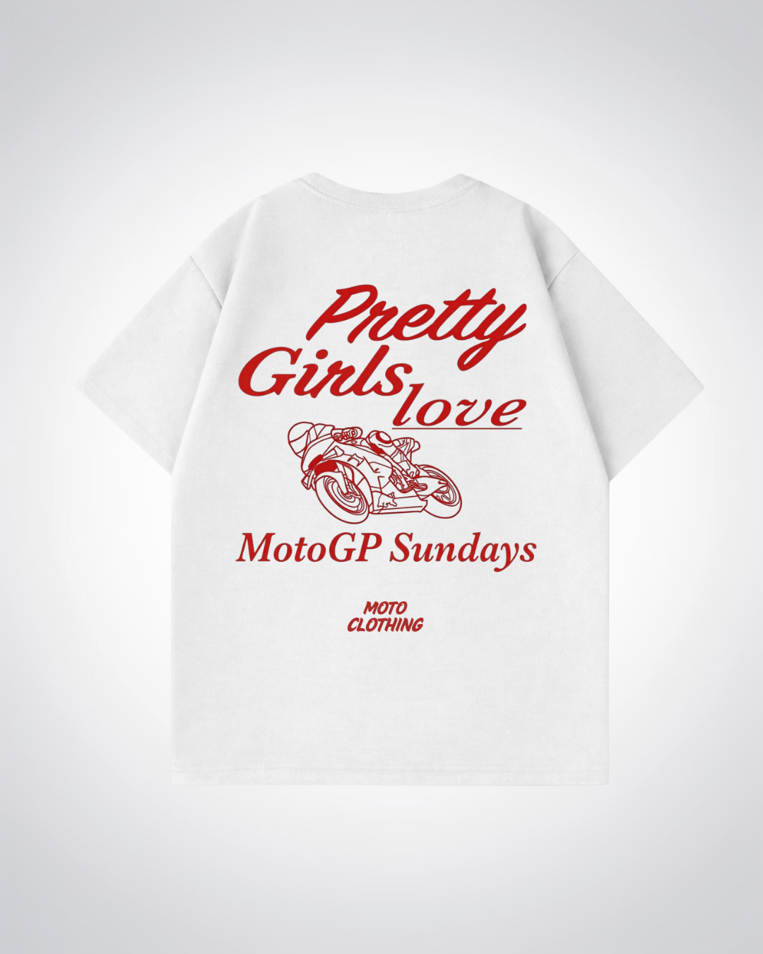 Pretty Girls love MotoGP Oversized Shirt