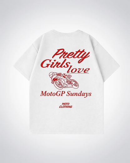 Pretty Girls love MotoGP Oversized Shirt