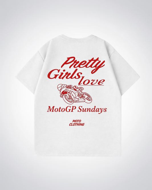 Pretty Girls love MotoGP Oversized Shirt
