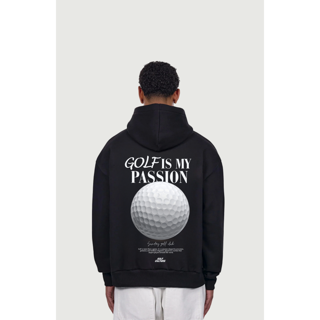 Golf is my passion Oversized Hoodie